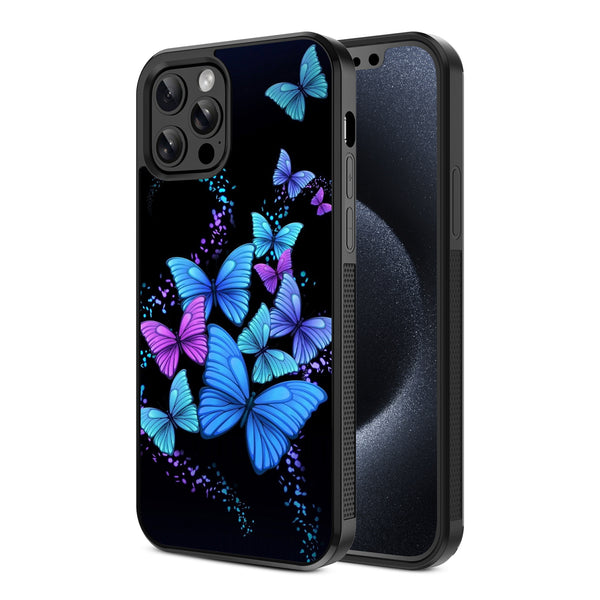 MyBat Design Lab Series Case for Apple iPhone 12 / 12 Pro (6.1) - Butterfly Night - MIP12PCSLESM021-2.jpg