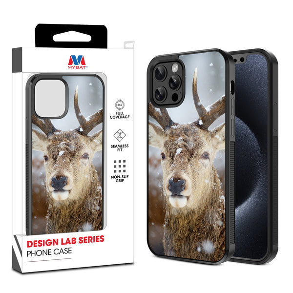 MyBat Design Lab Series Case for Apple iPhone 12 / 12 Pro (6.1) - Deer in Winter - MIP12PCSLESM024-1.jpg