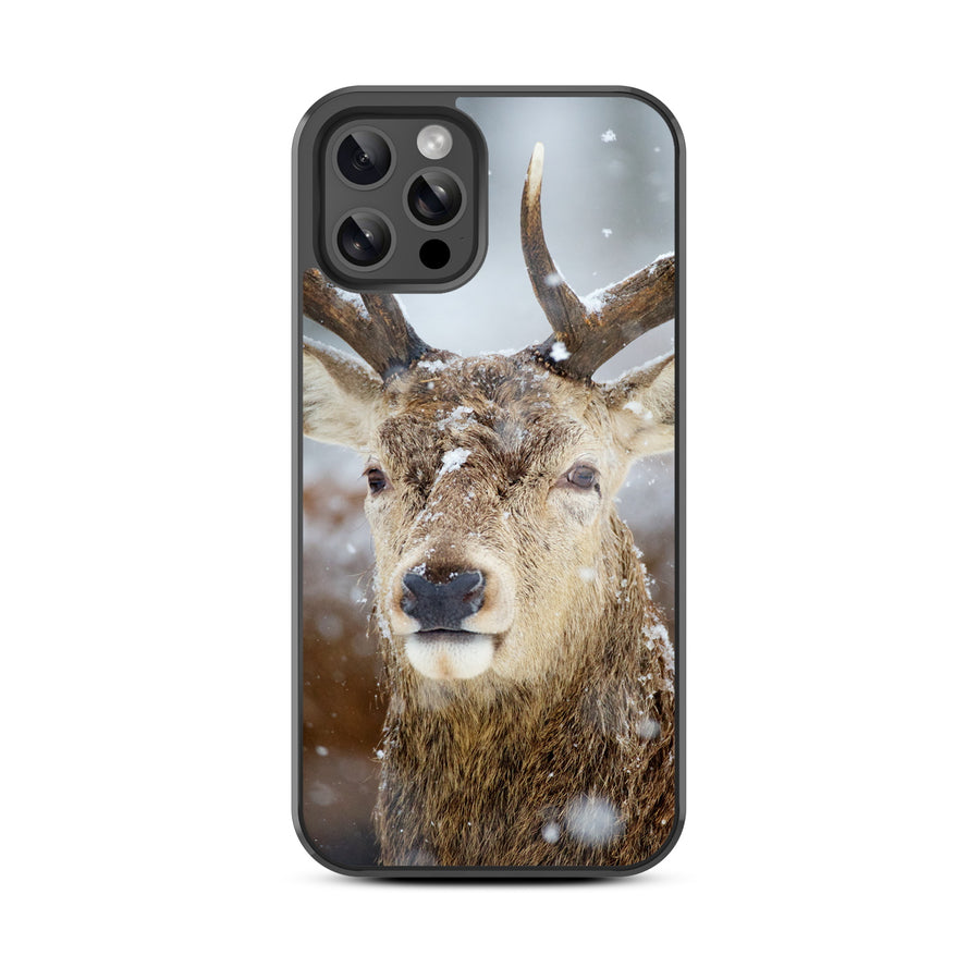 MyBat Design Lab Series Case for Apple iPhone 12 / 12 Pro (6.1) - Deer in Winter - MIP12PCSLESM024-3.jpg