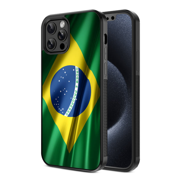 MyBat Design Lab Series Case for Apple iPhone 12 / 12 Pro (6.1) - Brazilian Flag - MIP12PCSLESM038-2.jpg