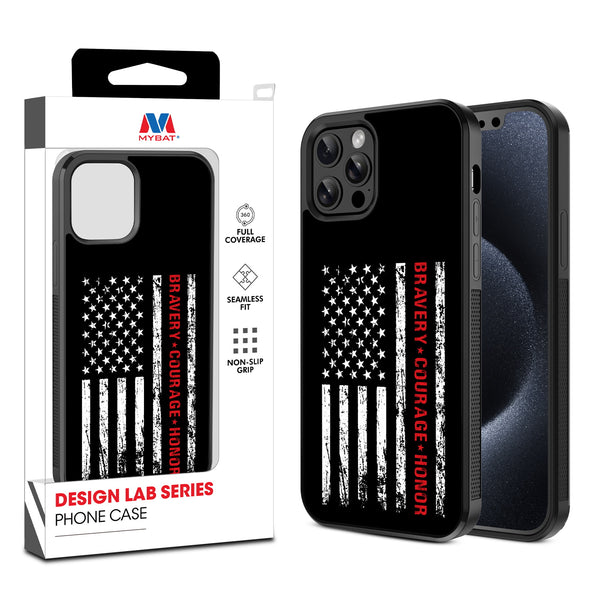 MyBat Design Lab Series Case for Apple iPhone 12 / 12 Pro (6.1) - Firefighter Flag - MIP12PCSLESM041-1.jpg