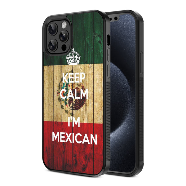 MyBat Design Lab Series Case for Apple iPhone 12 / 12 Pro (6.1) - Keep Calm, I'm Mexican - MIP12PCSLESM051-2.jpg