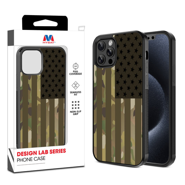 MyBat Design Lab Series Case for Apple iPhone 12 / 12 Pro (6.1) - Military Camouflage American Flag - MIP12PCSLESM054-1.jpg