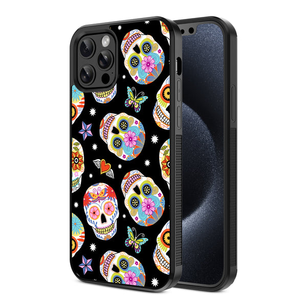 MyBat Design Lab Series Case for Apple iPhone 12 / 12 Pro (6.1) - Day of the Dead - MIP12PCSLESM056-2.jpg
