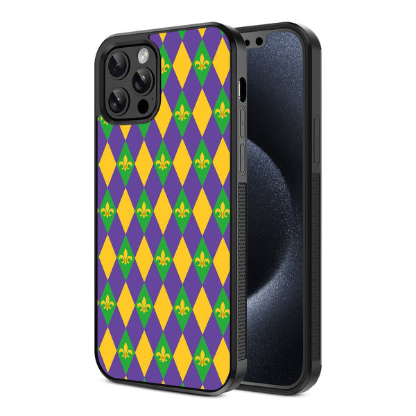 MyBat Design Lab Series Case for Apple iPhone 12 / 12 Pro (6.1) - Mardi Gras - MIP12PCSLESM057-2.jpg