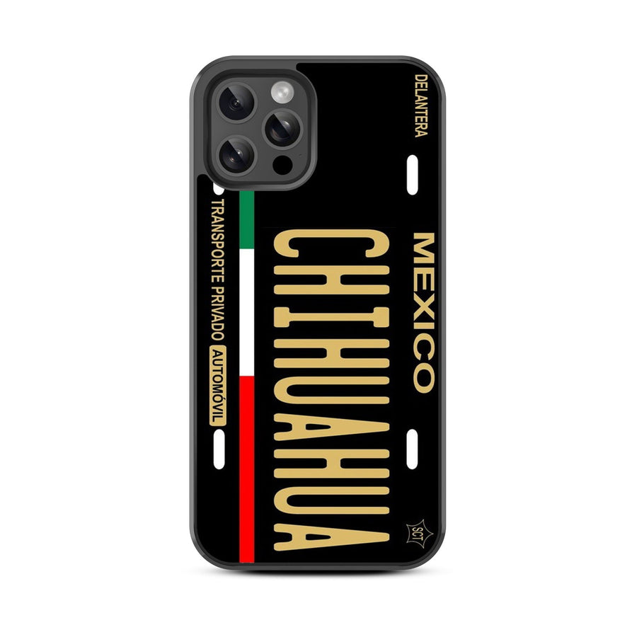 MyBat Design Lab Series Case for Apple iPhone 12 / 12 Pro (6.1) - Chihuahua Black