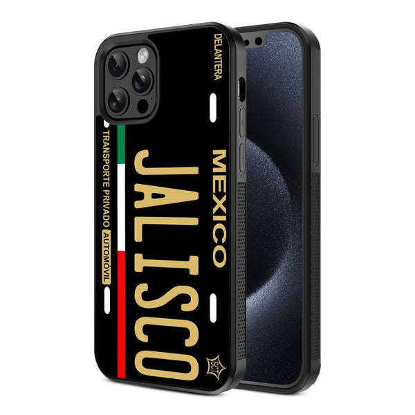 MyBat Design Lab Series Case for Apple iPhone 12 / 12 Pro (6.1) - Jalisco Black - MIP12PCSLESM068-2.jpg