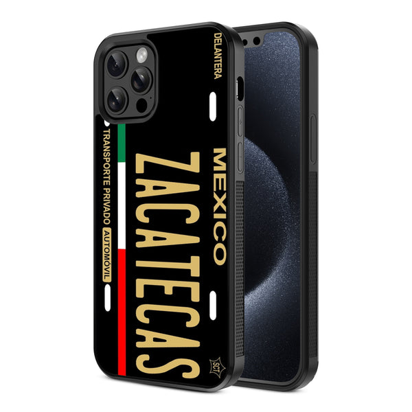 MyBat Design Lab Series Case for Apple iPhone 12 / 12 Pro (6.1) - Zacatecas Black - MIP12PCSLESM080-2.jpg