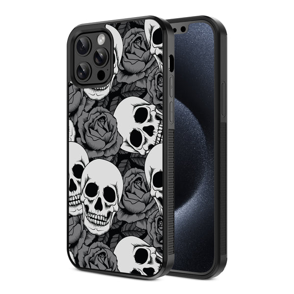 MyBat Design Lab Series Case for Apple iPhone 12 / 12 Pro (6.1) - Skull Garden - MIP12PCSLESM081-2.jpg