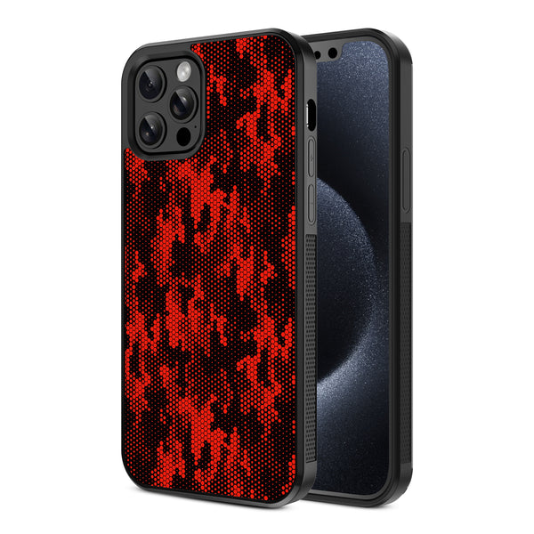 MyBat Design Lab Series Case for Apple iPhone 12 / 12 Pro (6.1) - Red Digital Camouflage - MIP12PCSLESM086-2.jpg