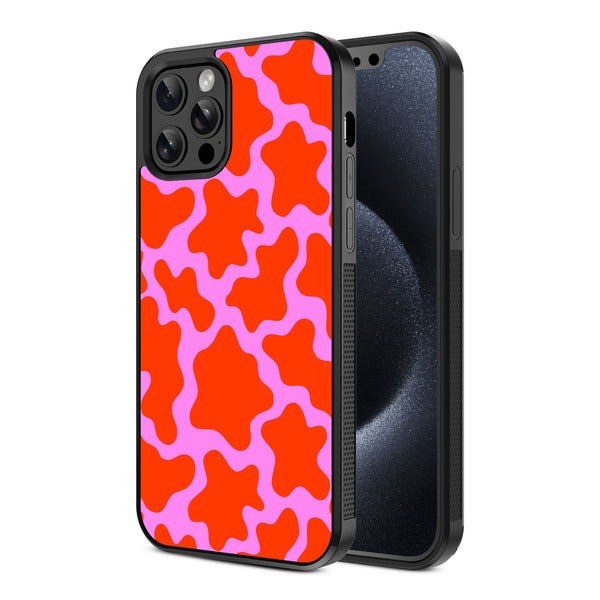 MyBat Design Lab Series Case for Apple iPhone 12 / 12 Pro (6.1) - Pink Retro Splashes - MIP12PCSLESM094-2.jpg