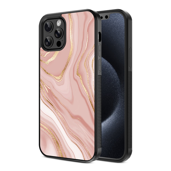 MyBat Design Lab Series Case for Apple iPhone 12 / 12 Pro (6.1) - Pink Marble - MIP12PCSLESM107-2.jpg