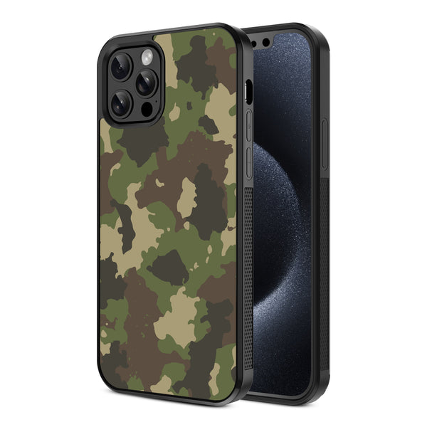 MyBat Design Lab Series Case for Apple iPhone 12 / 12 Pro (6.1) - Army Camouflage - MIP12PCSLESM120-2.jpg