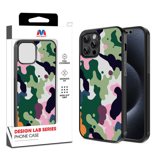 MyBat Design Lab Series Case for Apple iPhone 12 / 12 Pro (6.1) - Multicolor Camouflage - MIP12PCSLESM121-1.jpg