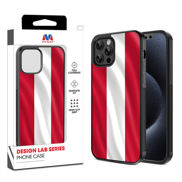 MyBat Design Lab Series Case for Apple iPhone 12 / 12 Pro (6.1) - Austria Flag - MIP12PCSLESM141-1.jpg