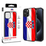 MyBat Design Lab Series Case for Apple iPhone 12 / 12 Pro (6.1) - Croatia Flag