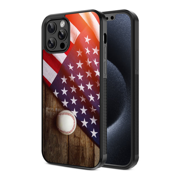 MyBat Design Lab Series Case for Apple iPhone 12 / 12 Pro (6.1) - Patriotic Pitch - MIP12PCSLESM172-2.jpg
