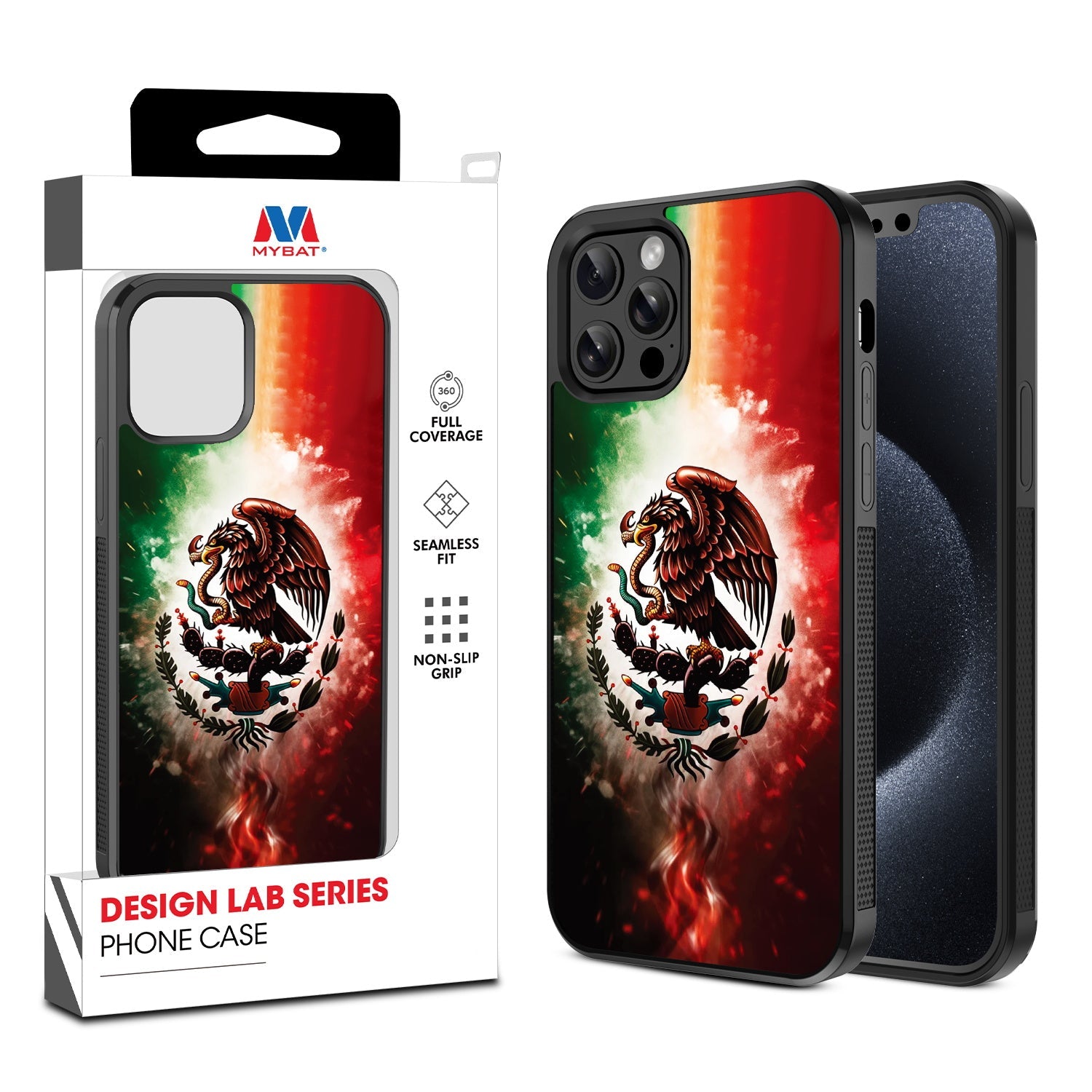 MyBat Design Lab Series Case for Apple iPhone 12 / 12 Pro (6.1) - Viva Mexico
