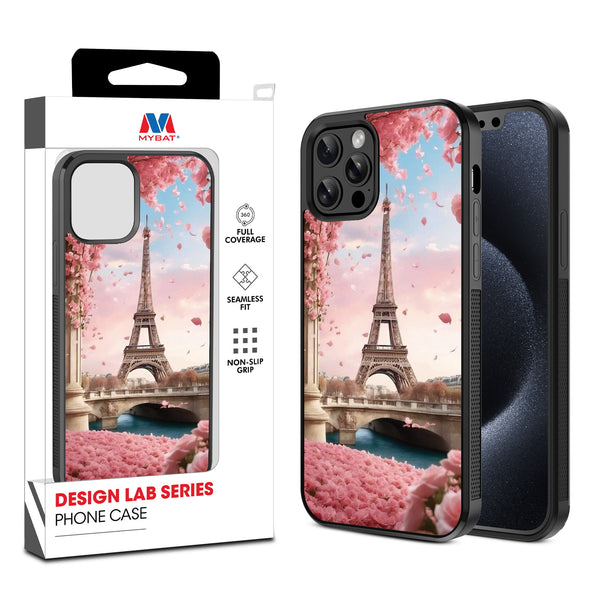 MyBat Design Lab Series Case for Apple iPhone 12 / 12 Pro (6.1) - Paris In Bloom - MIP12PCSLESM183-1.jpg
