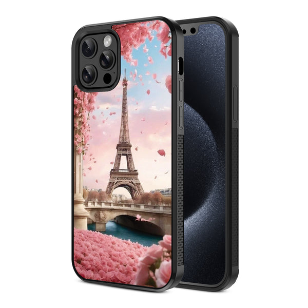 MyBat Design Lab Series Case for Apple iPhone 12 / 12 Pro (6.1) - Paris In Bloom - MIP12PCSLESM183-2.jpg