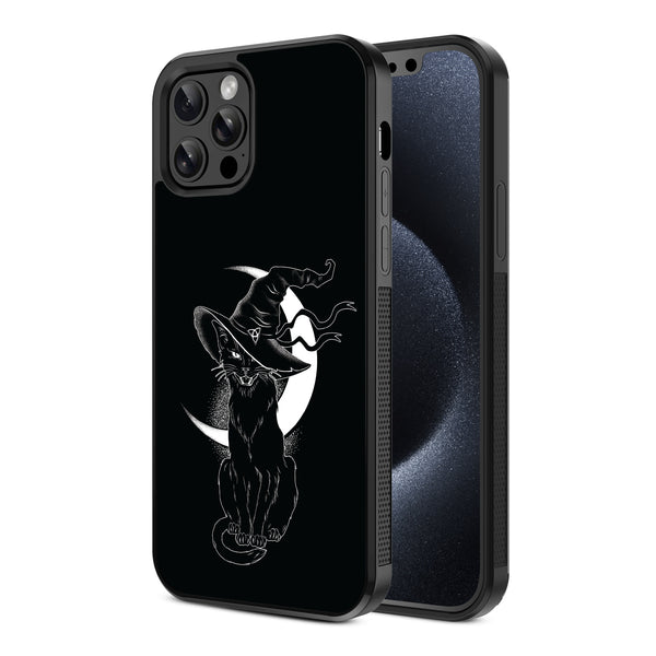 MyBat Design Lab Series Case for Apple iPhone 12 / 12 Pro (6.1) - Black Cat Magic - MIP12PCSLESM223-2.jpg