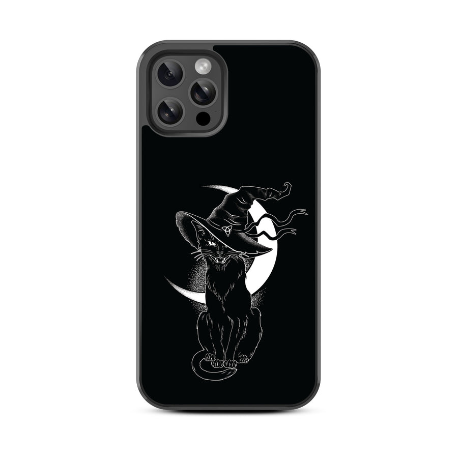 MyBat Design Lab Series Case for Apple iPhone 12 / 12 Pro (6.1) - Black Cat Magic - MIP12PCSLESM223-3.jpg