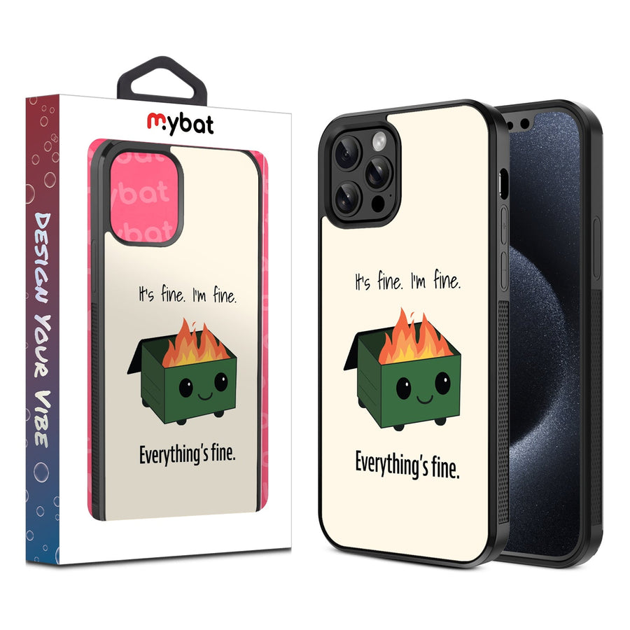 MyBat Design Lab Series Case for Apple iPhone 12 / 12 Pro (6.1) - Dumpster Fire