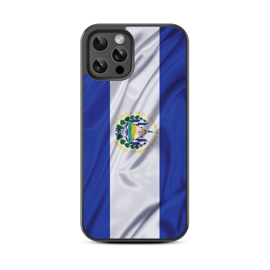 MyBat Design Lab Series Case for Apple iPhone 12 / 12 Pro (6.1) - El Salvador Flag - MIP12PCSLESM260-3.jpg