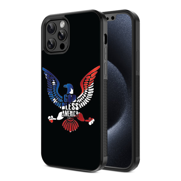 MyBat Design Lab Series Case for Apple iPhone 12 / 12 Pro (6.1) - God Bless America - MIP12PCSLESM261-2.jpg
