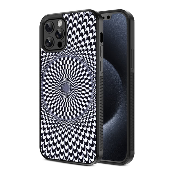 MyBat Design Lab Series Case for Apple iPhone 12 / 12 Pro (6.1) - Dizzy Circle - MIP12PCSLESM265-2.jpg