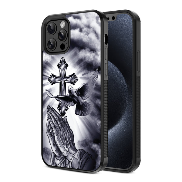 MyBat Design Lab Series Case for Apple iPhone 12 / 12 Pro (6.1) - Faithful Prayer - MIP12PCSLESM268-2.jpg