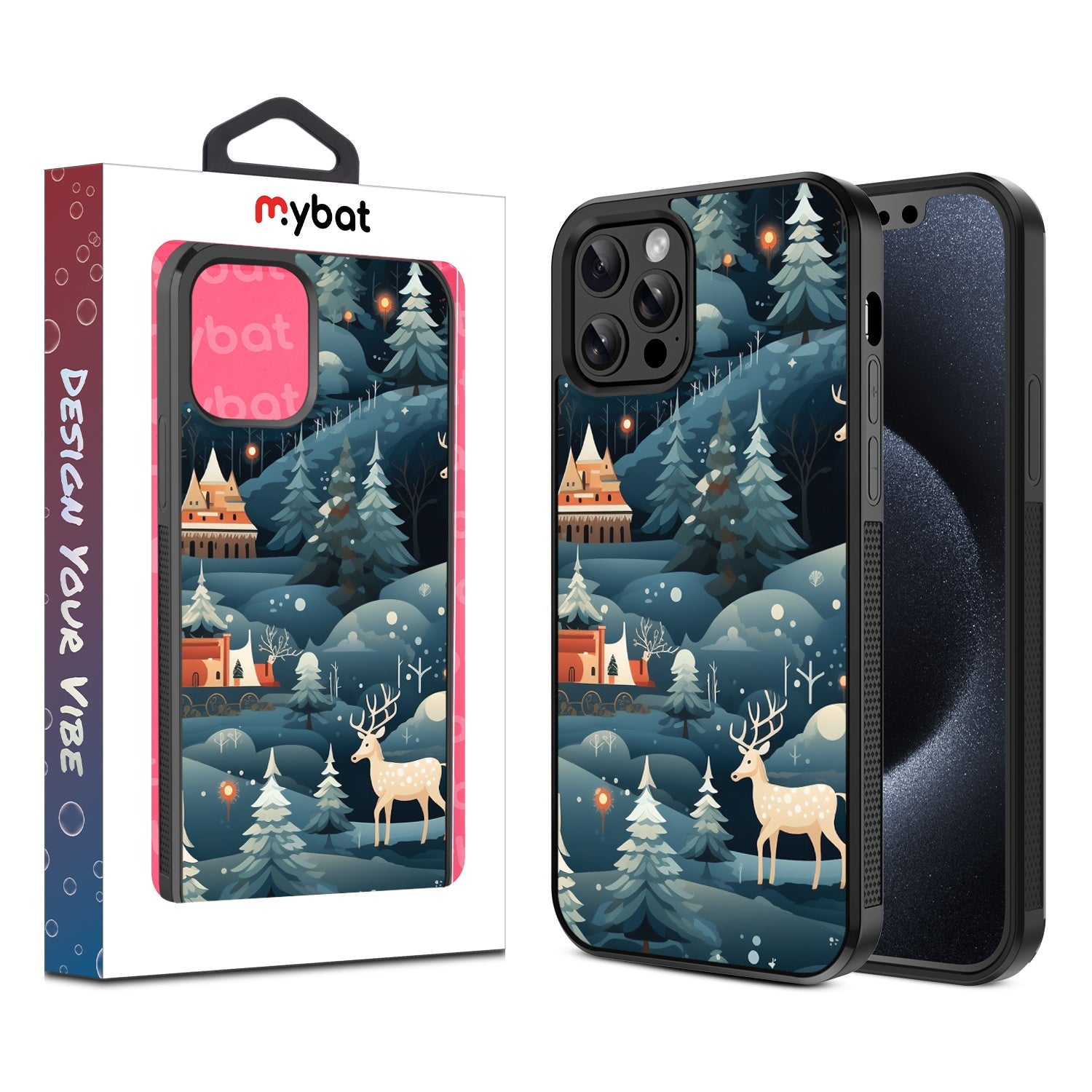 MyBat Design Lab Series Case for Apple iPhone 12 / 12 Pro (6.1) - Winter Wonderland