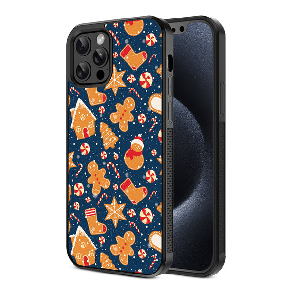 MyBat Design Lab Series Case for Apple iPhone 12 / 12 Pro (6.1) - Gingerbread Cookies - MIP12PCSLESM273-2.jpg