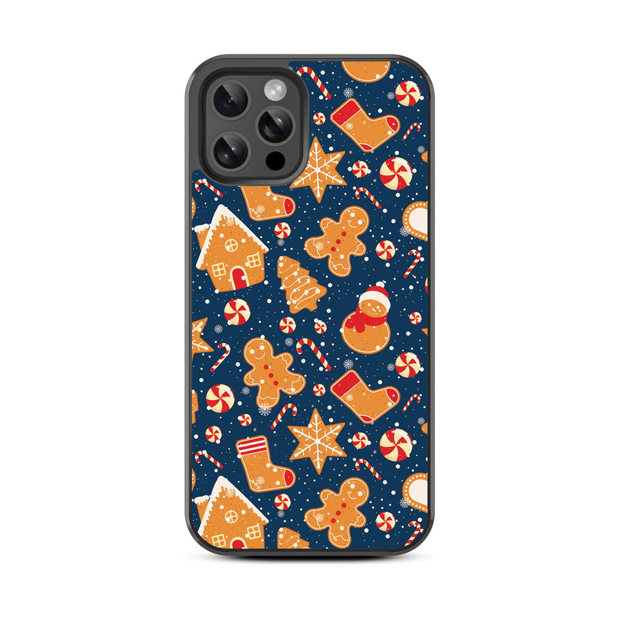 MyBat Design Lab Series Case for Apple iPhone 12 / 12 Pro (6.1) - Gingerbread Cookies - MIP12PCSLESM273-3.jpg