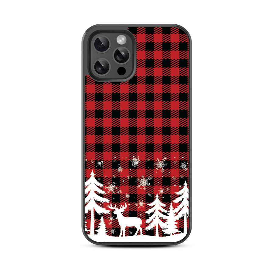MyBat Design Lab Series Case for Apple iPhone 12 / 12 Pro (6.1) - Reindeer Flannel