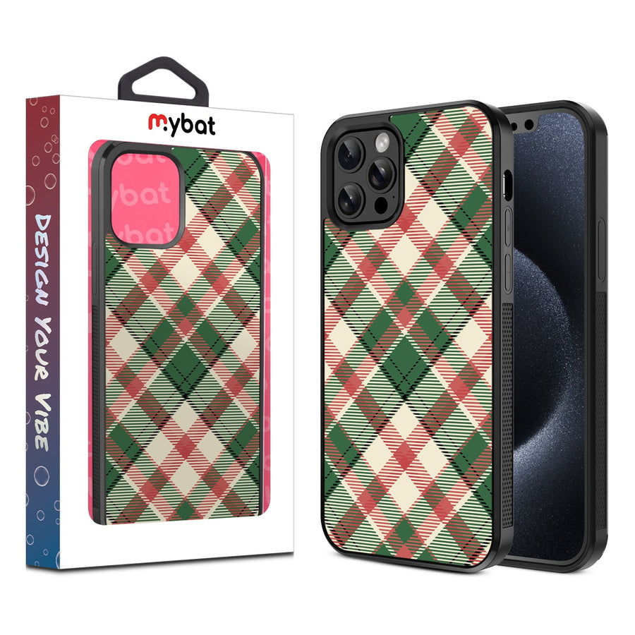 MyBat Design Lab Series Case for Apple iPhone 12 / 12 Pro (6.1) - Rustic Plaid