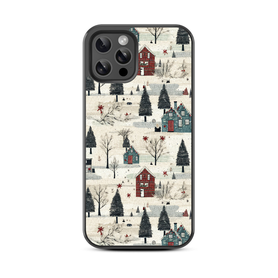 MyBat Design Lab Series Case for Apple iPhone 12 / 12 Pro (6.1) - Charming Cottages - MIP12PCSLESM294-3.jpg