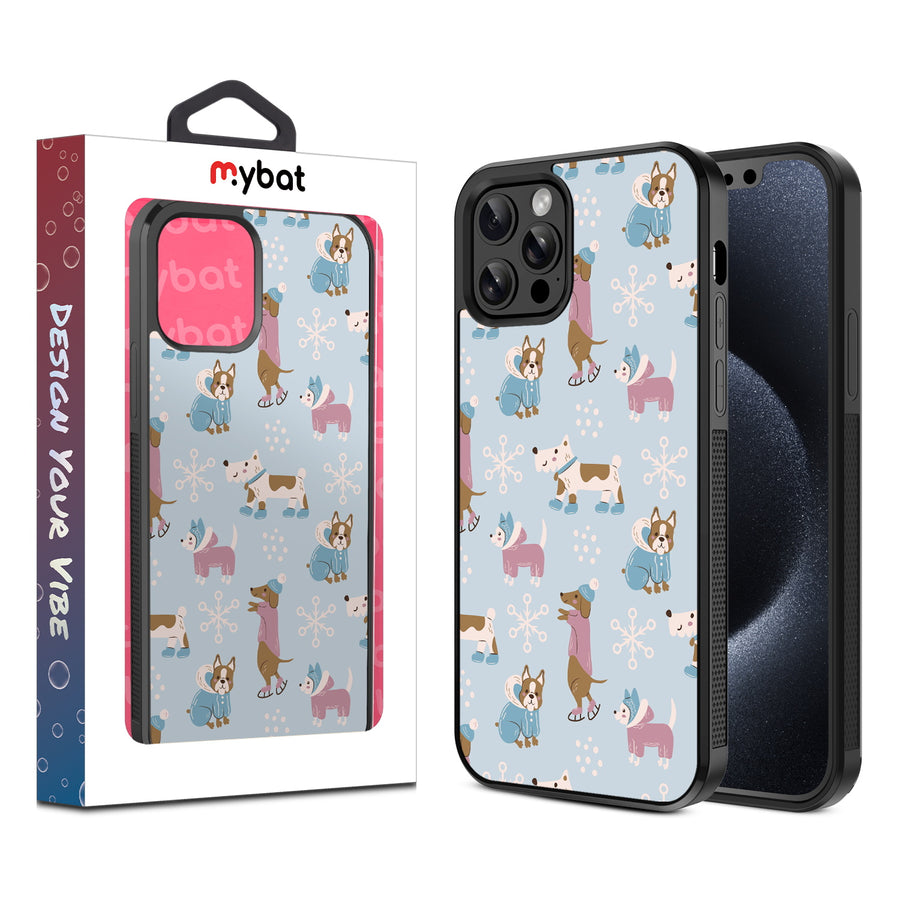 MyBat Design Lab Series Case for Apple iPhone 12 / 12 Pro (6.1) - Puppy Snow Play - MIP12PCSLESM299-1.jpg