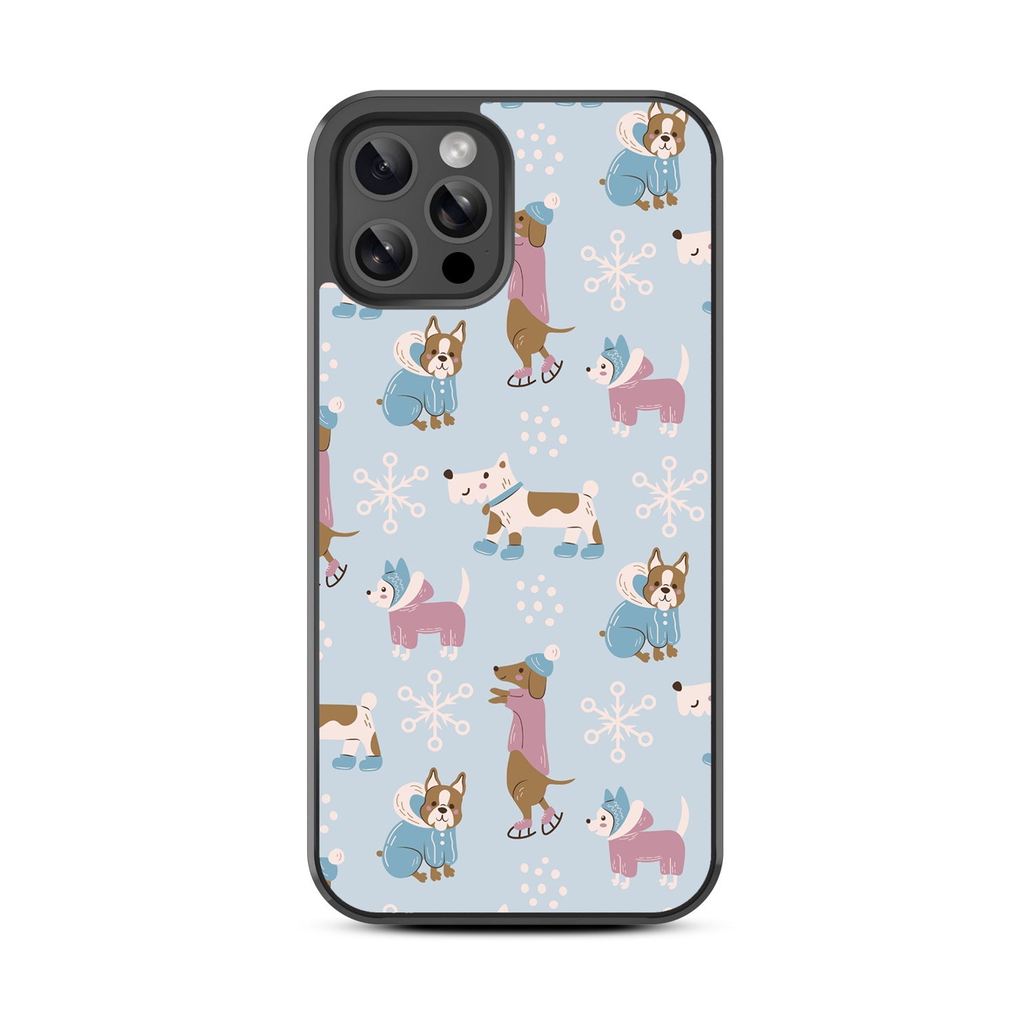 MyBat Design Lab Series Case for Apple iPhone 12 / 12 Pro (6.1) - Puppy Snow Play