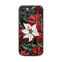 MyBat Design Lab Series Case for Apple iPhone 12 / 12 Pro (6.1) - Christmas Poinsettias - MIP12PCSLESM301-3.jpg
