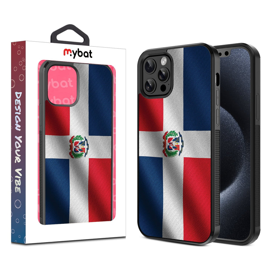 MyBat Design Lab Series Case for Apple iPhone 12 / 12 Pro (6.1) - Dominican Republic Flag