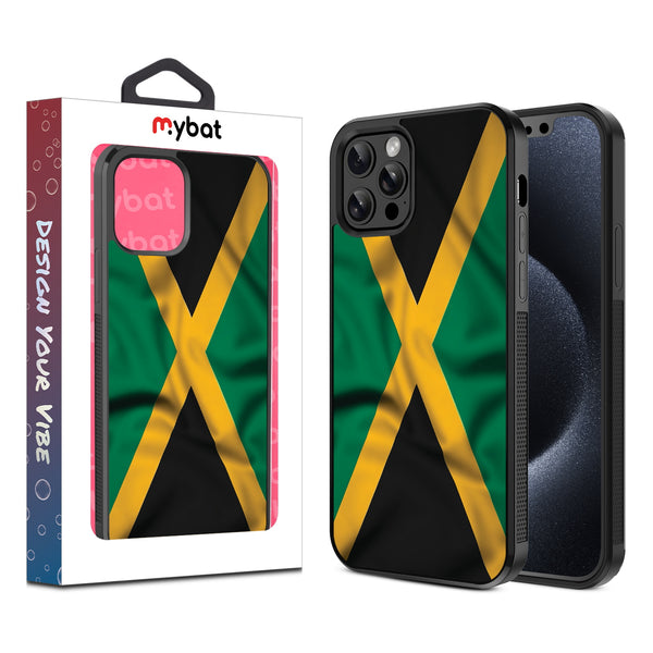 MyBat Design Lab Series Case for Apple iPhone 12 / 12 Pro (6.1) - Jamaica Flag - MIP12PCSLESM310-1.jpg