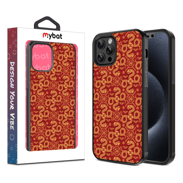 MyBat Design Lab Series Case for Apple iPhone 12 / 12 Pro (6.1) - Golden Snake Dance - MIP12PCSLESM317-1.jpg