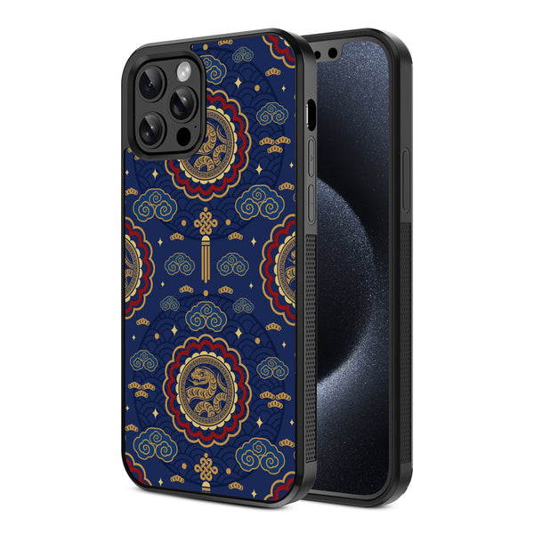 MyBat Design Lab Series Case for Apple iPhone 12 / 12 Pro (6.1) - Wisdom of the Snake - MIP12PCSLESM318-2.jpg