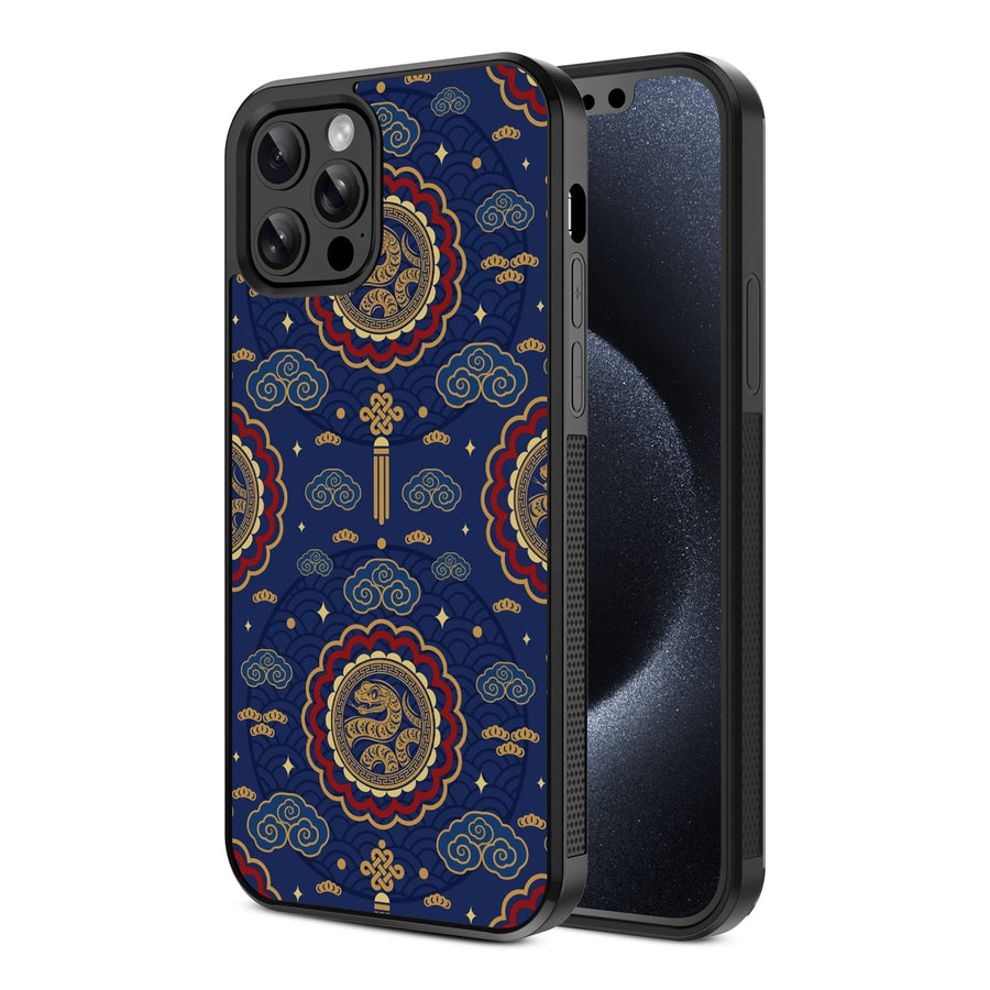 MyBat Design Lab Series Case for Apple iPhone 12 / 12 Pro (6.1) - Wisdom of the Snake - MIP12PCSLESM318-2.jpg