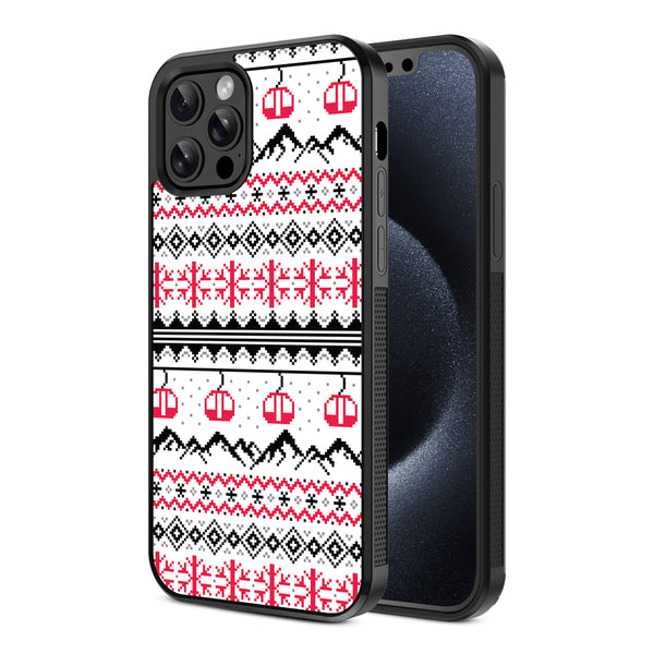 MyBat Design Lab Series Case for Apple iPhone 12 / 12 Pro (6.1) - Aprés Ski - MIP12PCSLESM321-2.jpg