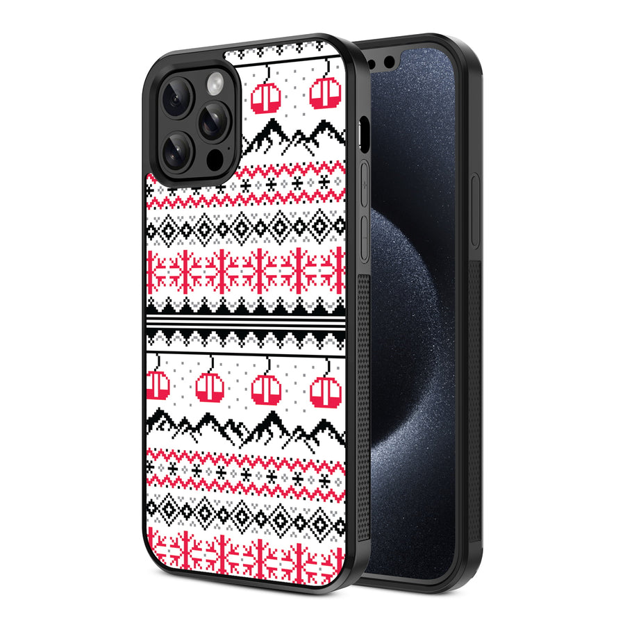 MyBat Design Lab Series Case for Apple iPhone 12 / 12 Pro (6.1) - Aprés Ski - MIP12PCSLESM321-2.jpg