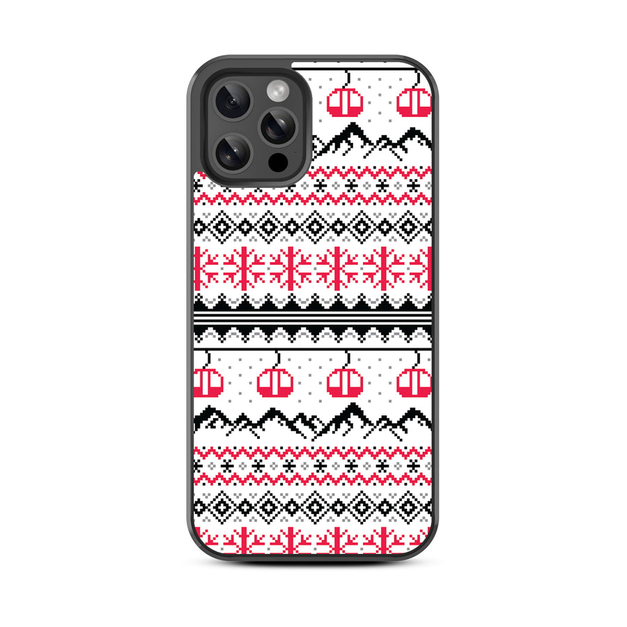 MyBat Design Lab Series Case for Apple iPhone 12 / 12 Pro (6.1) - Aprés Ski - MIP12PCSLESM321-3.jpg