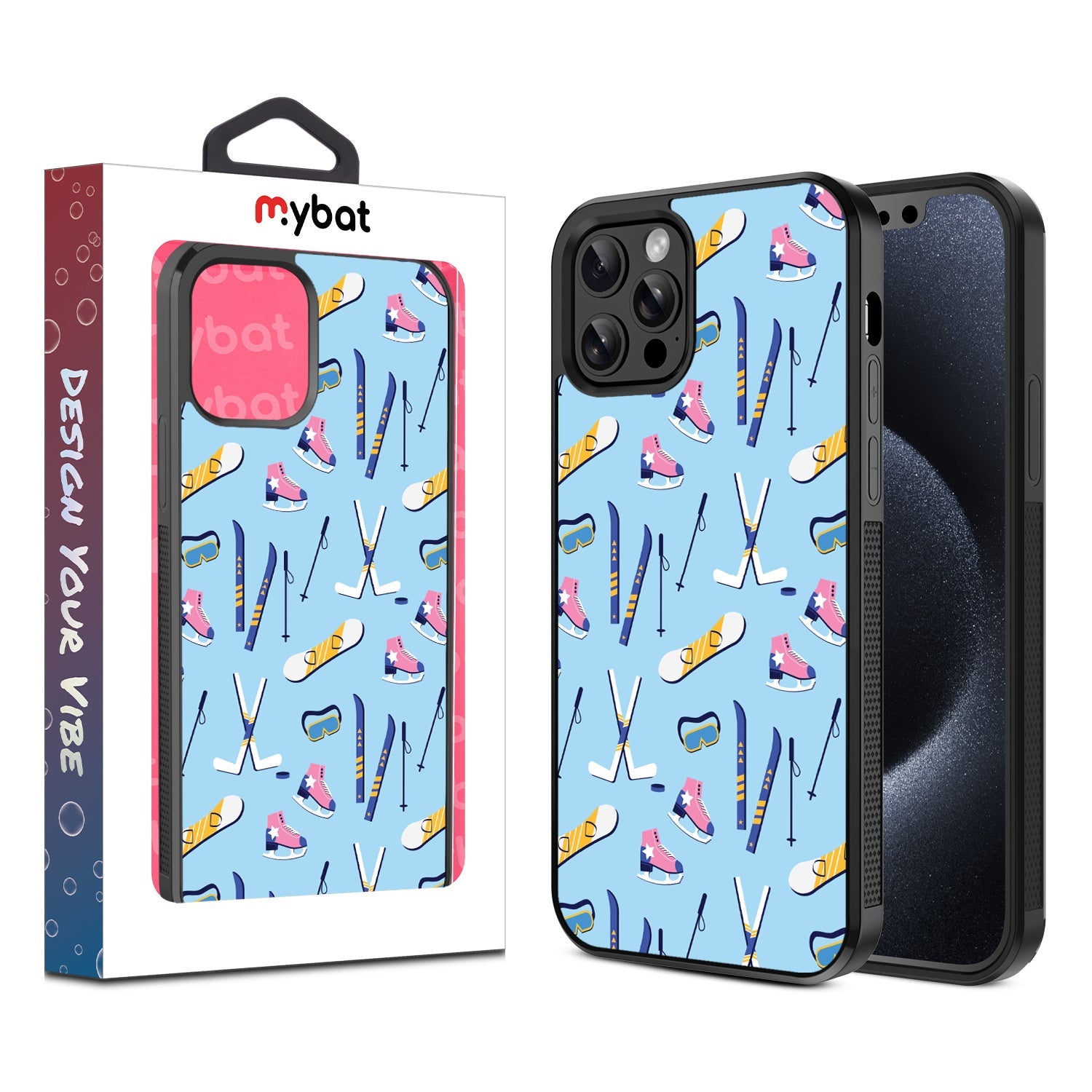MyBat Design Lab Series Case for Apple iPhone 12 / 12 Pro (6.1) - Winter Games