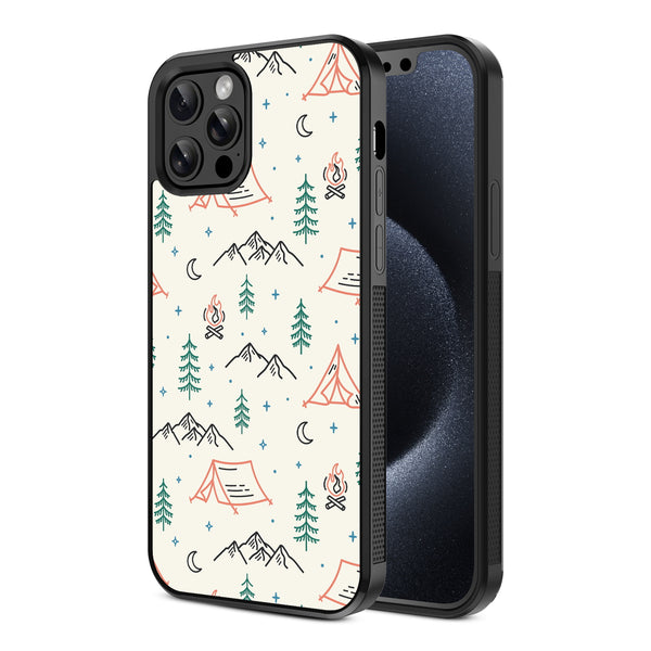 MyBat Design Lab Series Case for Apple iPhone 12 / 12 Pro (6.1) - Fireside Camp - MIP12PCSLESM328-2.jpg